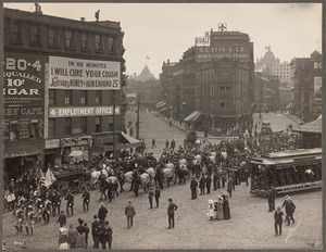 Liberty Bell in Haymarket Square, June 17, 1903