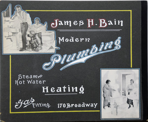 James H. Bain plumbing heating 170 Broadway