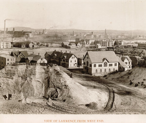 View of Lawrence from west end