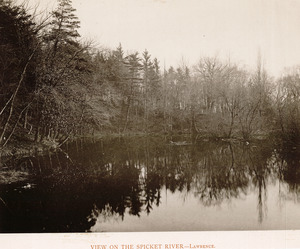 View on the Spicket River, Lawrence