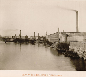 View on the Merrimack River, Lawrence