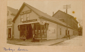 View of H.A. Buell & Co. Grocers and Tea Store, Lawrence, Mass.