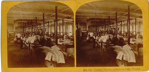 Folding room, American Print Works