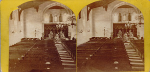 Interior, Cong. Church, Methuen