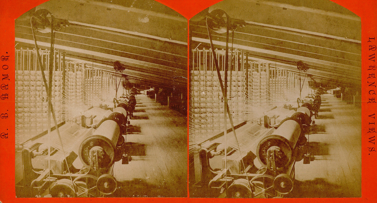 Spooling rooms, Pacific Mills