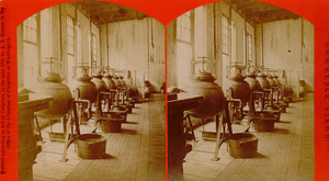 Interior view, Pacific cotton mills, boilers for dyes