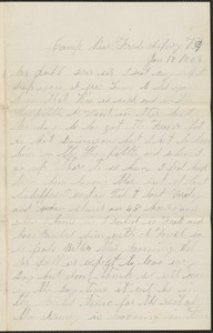 Letter from John F. Buckly, camp near Fredricksburg V.A., to Thomas Jubb, West Chelmsford, Mass., January 18, 1863