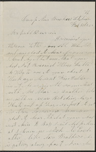 Letters from John F. Buckly and William Jubb to Thomas Jubb, West Chelmsford, Mass., February 11, 1863