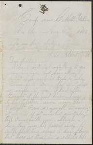 Letter from William Jubb, camp near Catlett's Station V.A., to Jubb brothers, West Chelmsford, Mass., August 11, 1863