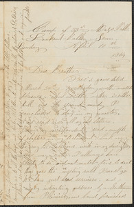 Letter from William Jubb, Lookout Valley, Tenn., to Jabez Jubb, West Chelmsford, Mass., April 10, 1864