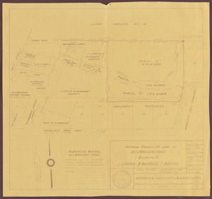 Several parcels of land in Wilbraham, Mass., belonging to J. Loring & Barbara T. Brooks