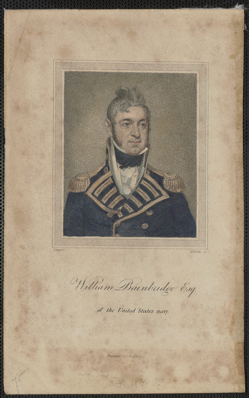 William Bainbridge Esq. of the United States Navy
