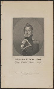 Charles Stewart Esqr of the United States Navy