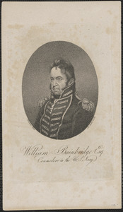 William Bainbridge Esq. Commodore in the U.S. Navy