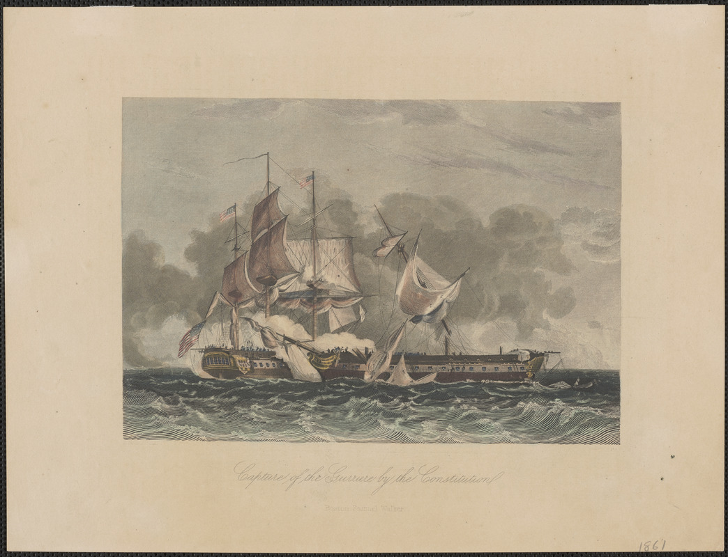 Capture of the Guerriere by the Constitution