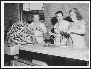 Priscilla Mahoney, Salem. Mary Faulkner, Salem. Theresa Finley, Salem