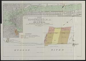 Map of property at Edgewater, N.J.