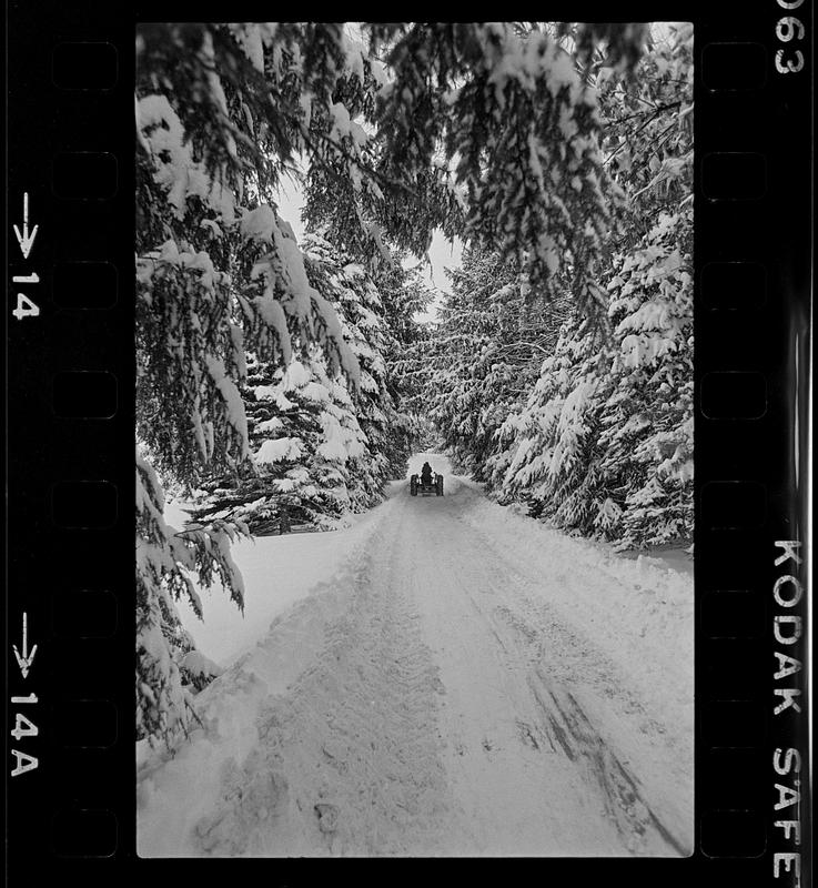 Snow scene, Winter Street