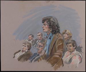 Courtroom scene