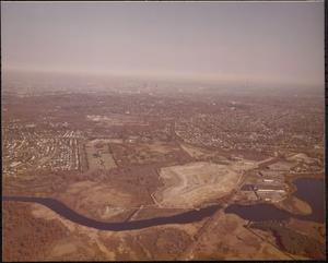 Aerial photo of Boston