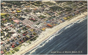 Aerial view of Myrtle Beach, S. C.