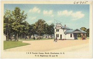 J & H Tourist Camp, North Charleston, S. C., U.S. Highway 52 and 78