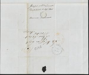 Joseph Connell to  George Coffin, 25 April 1845