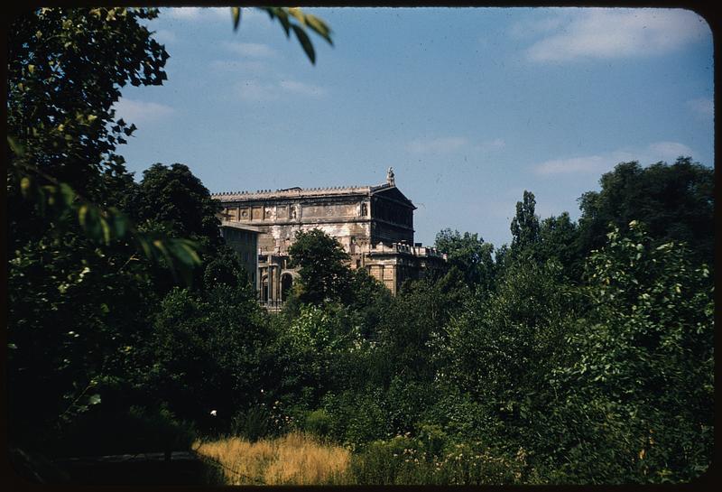 Bombed church, England