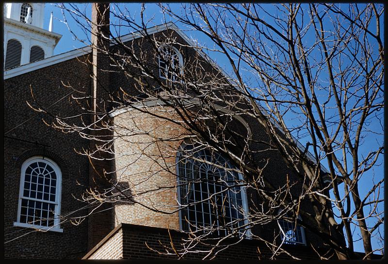 Rear of Old North Church, Boston