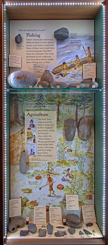 Tools from Nahant's Native American Culture, Fishing, Agriculture