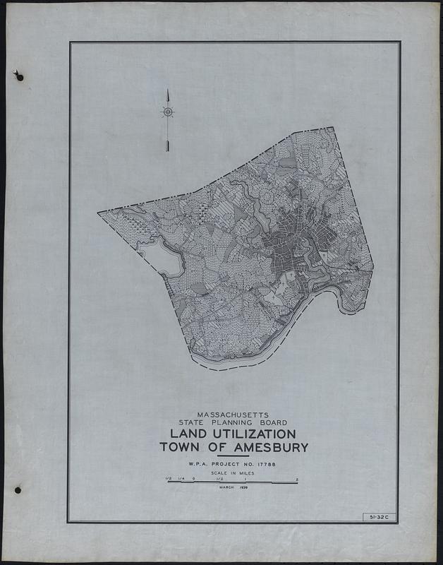 Land Utilization Town of Amesbury Digital Commonwealth