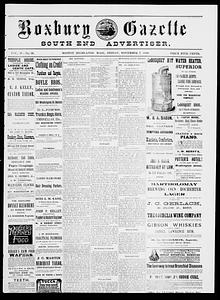 Roxbury Gazette and South End Advertiser