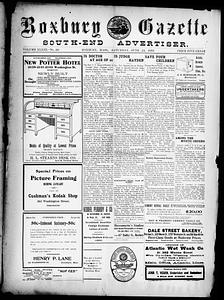 Roxbury Gazette and South End Advertiser, June 21, 1913