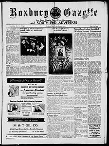 Roxbury Gazette and South End Advertiser, January 18, 1957