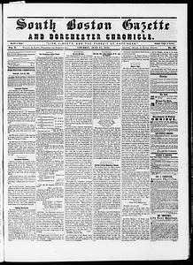 South Boston Gazette and Dorchester Chronicle, June 21, 1851