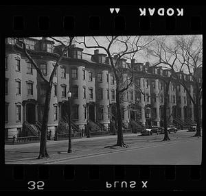 Massachusetts Avenue, Boston, Massachusetts, between Columbus Avenue and Tremont Street