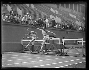Harvard-Yale Oxford-Cambridge track & field meet, July 8, 1933