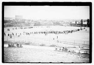 Football game, Ronan Park, Dorchester