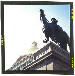 Boston: General Hooker statue at the Mass State House