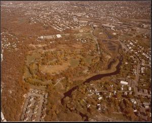 Aerial photo of Boston