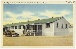 Headquarters at Lovell General Hospital, Fort Devens, Mass.