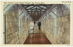 Main Corridor, Lovell General Hospital, Fort Devens, Mass.