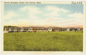 Recruit Reception Center, Fort Devens, Mass.