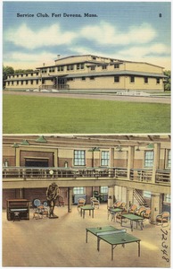 Service Club, Fort Devens, Mass.