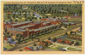 Dennison Manufacturing Co., founded in 1844 by E. W. Dennison, Framingham, Mass.