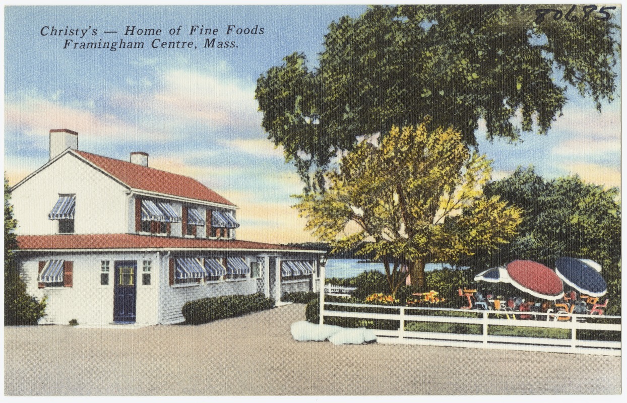 Christy's -- Home of fine foods, Framingham Centre, Mass.