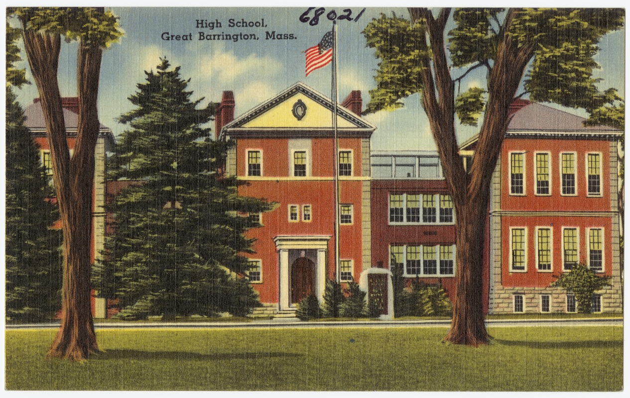 High school, Great Barrington, Mass.