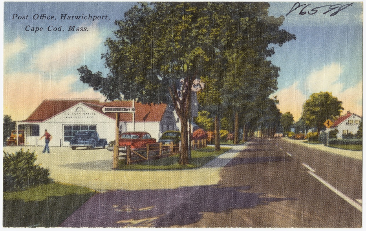 Post office, Harwichport, Cape Cod, Mass. Digital Commonwealth