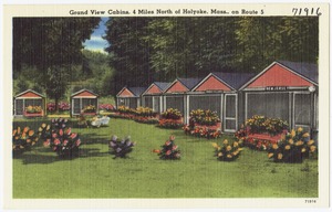 Grand View Cabins, 4 miles north of Holyoke, Mass., on Route 5