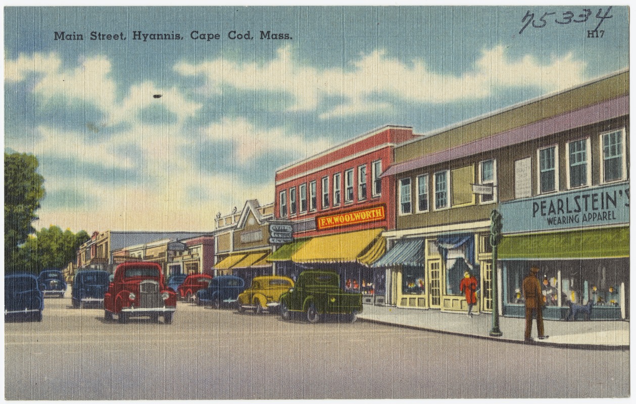 Main Street, Hyannis, Cape Cod, Mass.
